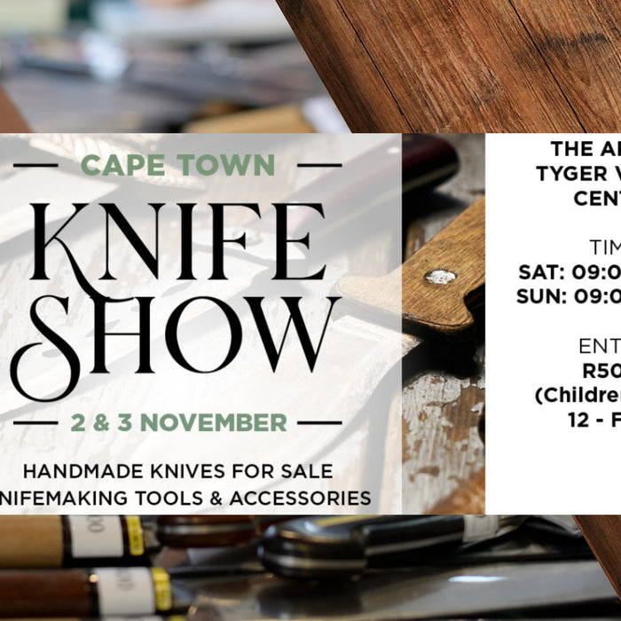 Cape Town Knife Show 2 & 3 November