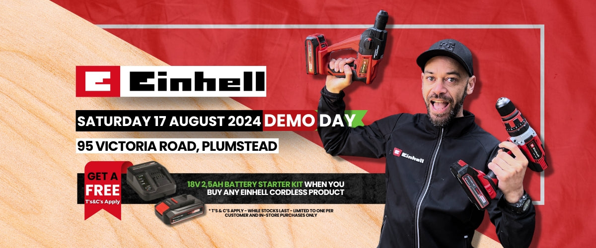 Einhell Demo Day - Saturday  17 August 2024