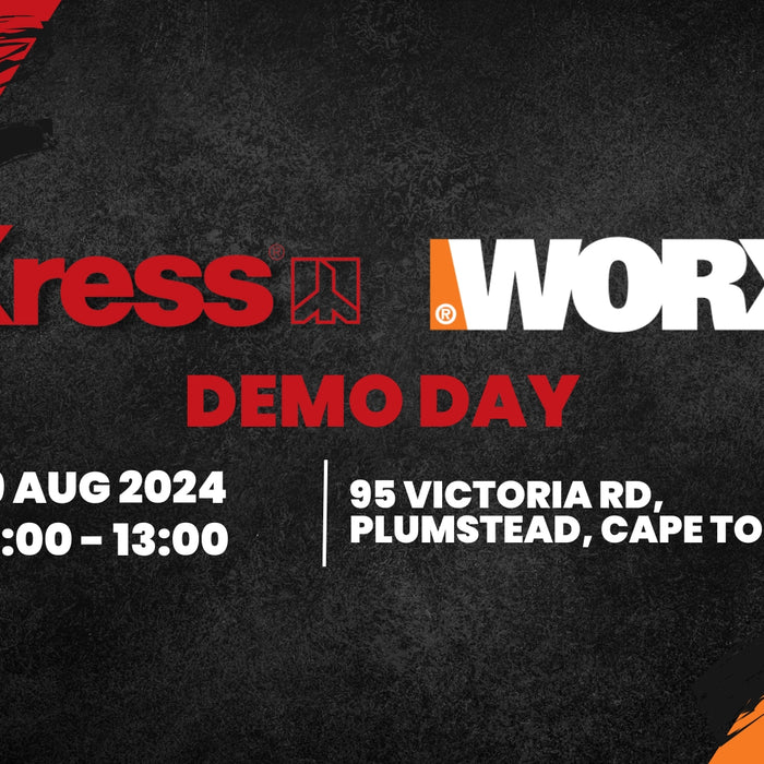 Kress and Worx Demo Day 29 August 2024