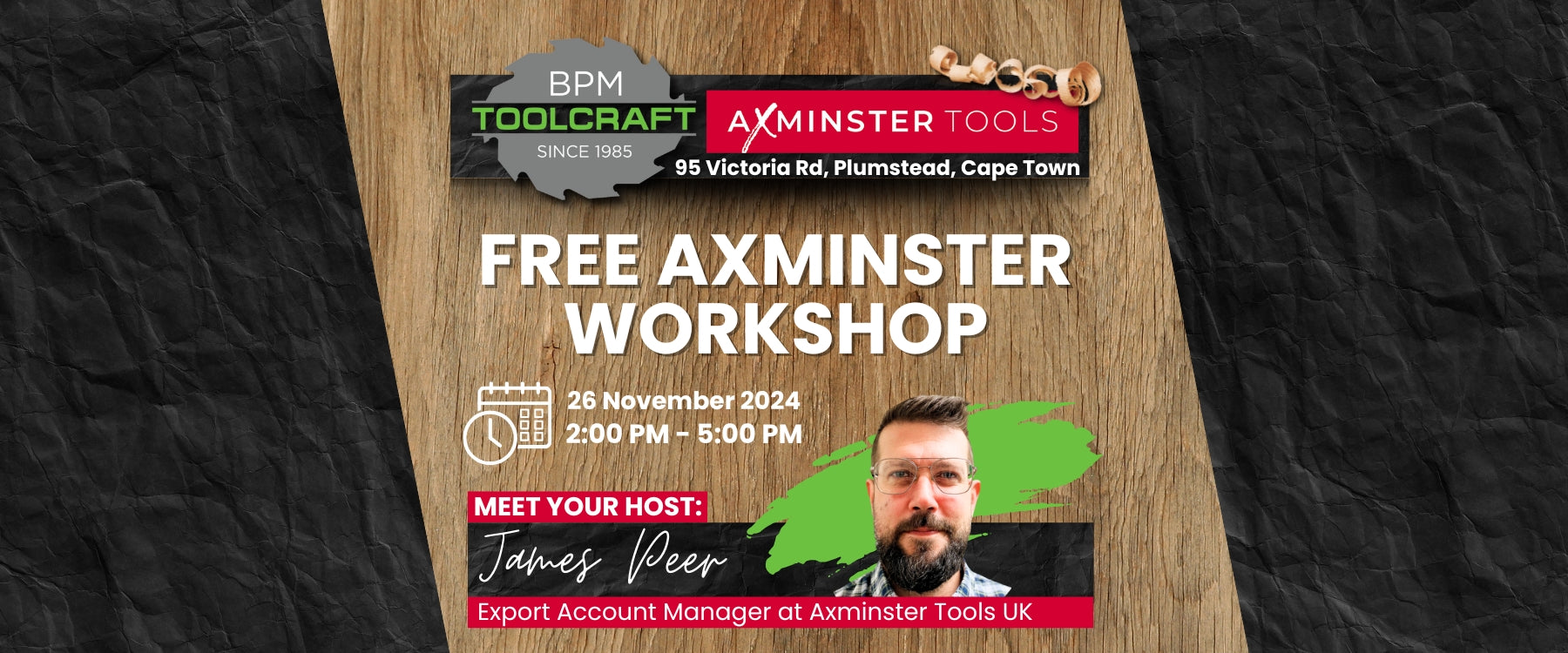 Axminster Tools Workshop - 26 November