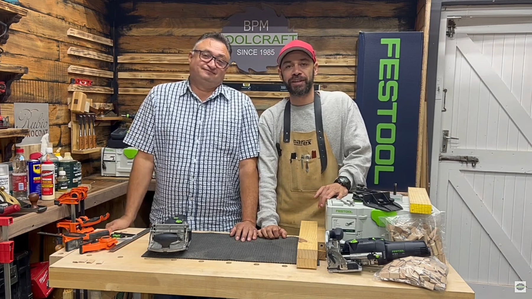 The Festool Domino DF 700 EQ-Plus Machine with Warren September