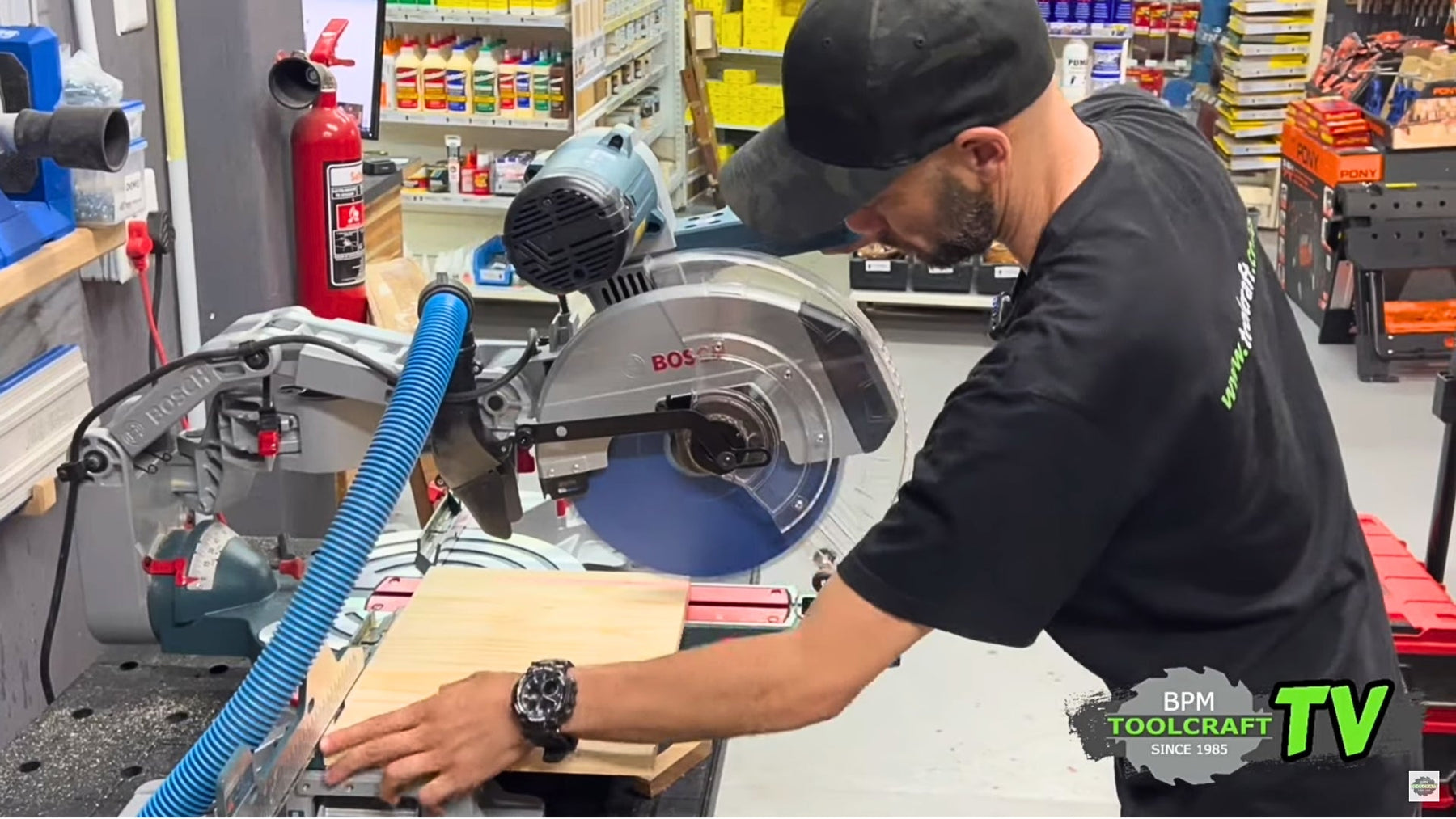 A closer look at the Bosch Mitre Saw