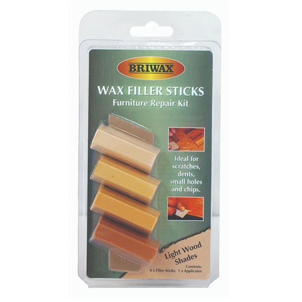 Briwax | Wax Filler Sticks Set of Light Shades 4Pc