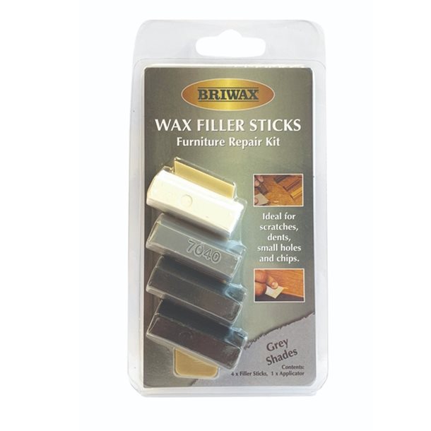 Briwax | Wax Filler Sticks Set of Grey Shades 4Pc