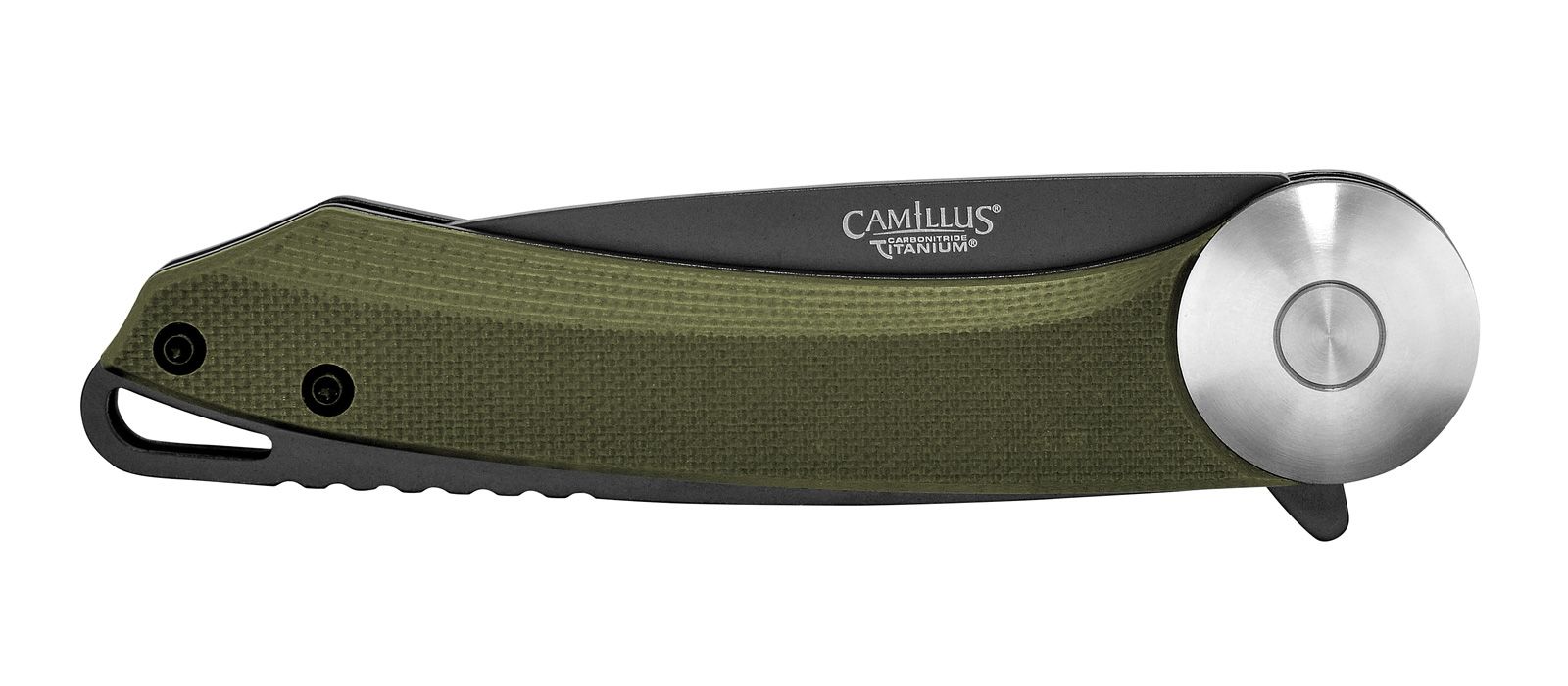 Camillus | Folding Fishing Knife, Cirque 7" Green