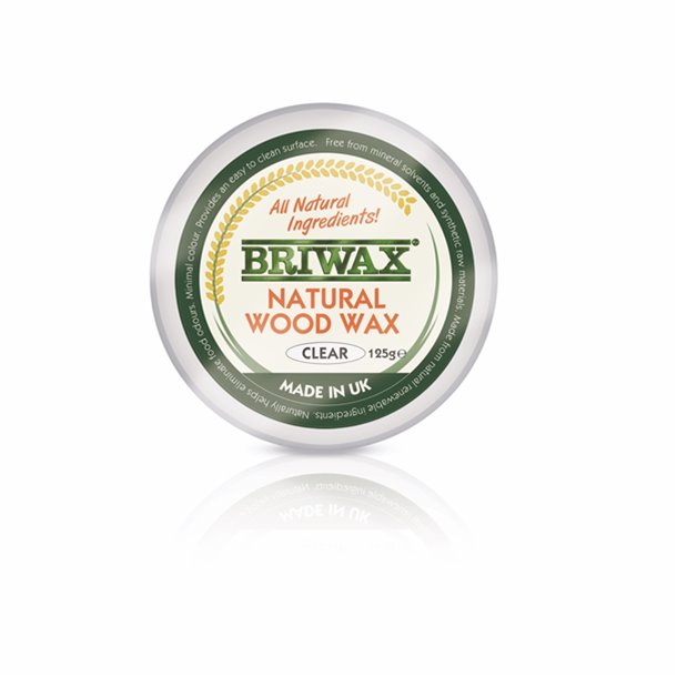 Briwax | Natural Wood Wax Clear 125g