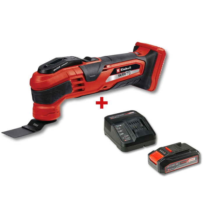 Einhell | Cordless Multi Tool Varrito Incl. Accessories + 2,5Ah Battery Kit