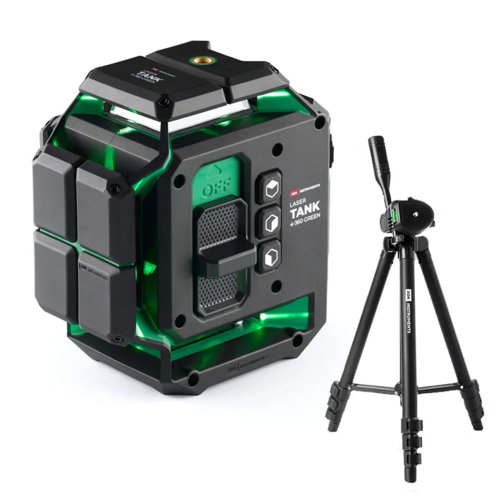 ADA | Laser Tank Cross Line Green 4X360º with Tripod