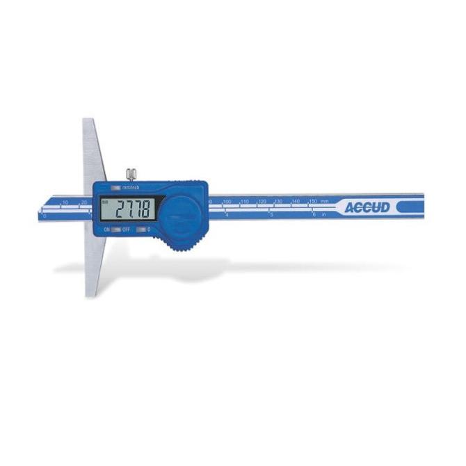 Accud | Depth Gauge Digital 0-500mm/0-20"