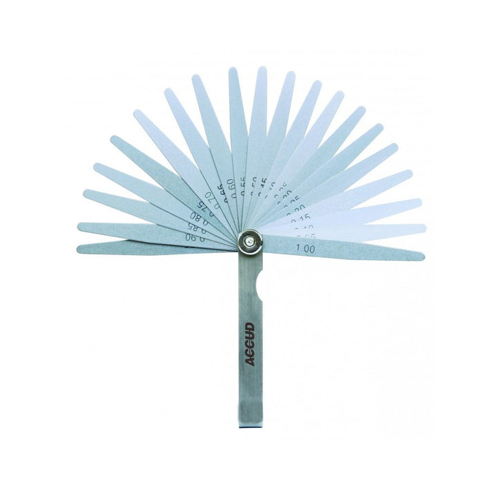 Accud | Feeler Gauge 13 Blade 100mm 0,03 - 0,50mm