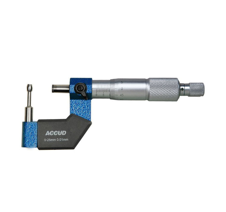 Accud | Micrometer Cylindrical Anvil Tube 0-25mm