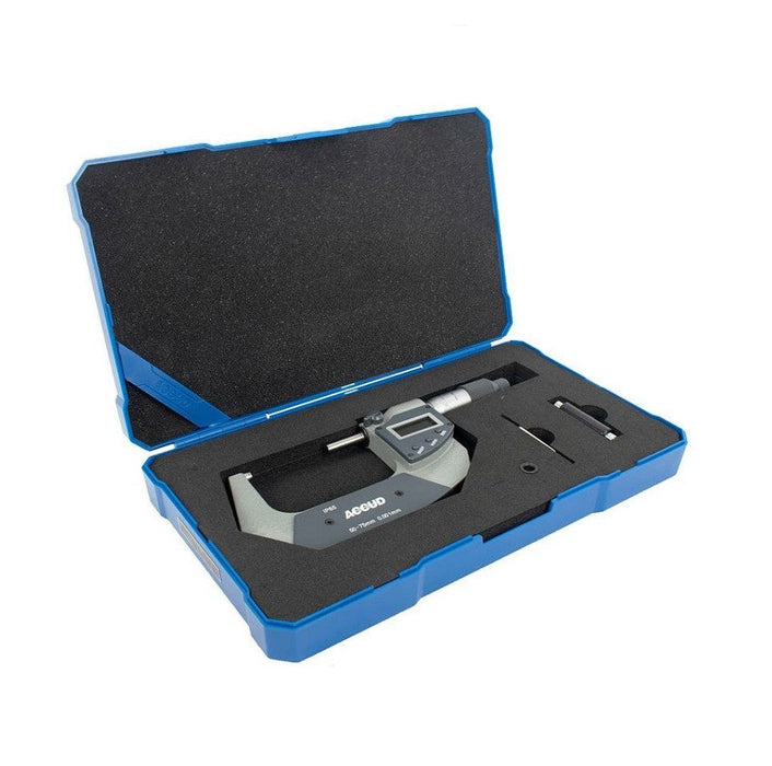 Accud | Micrometer Digital Outside IP65 50-75mm 0.004mm Acc. 0.001mm Res.