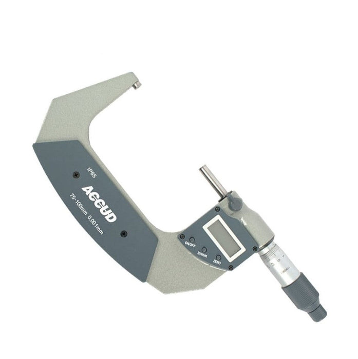 Accud | Micrometer Digital Outside IP65 75-100mm 0.004mm Acc. 0.001mm Res.