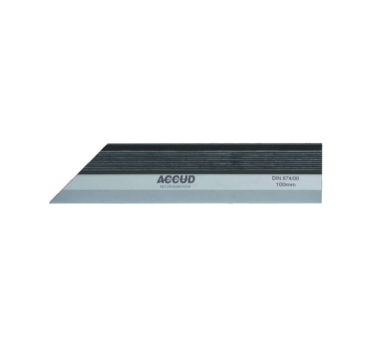 Accud | Straight Edge Din874 100mm