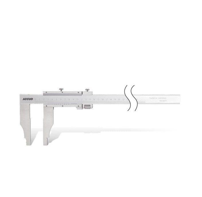 Accud | Vernier Calliper Jaw Length 75mm 0-300mm/0-12"