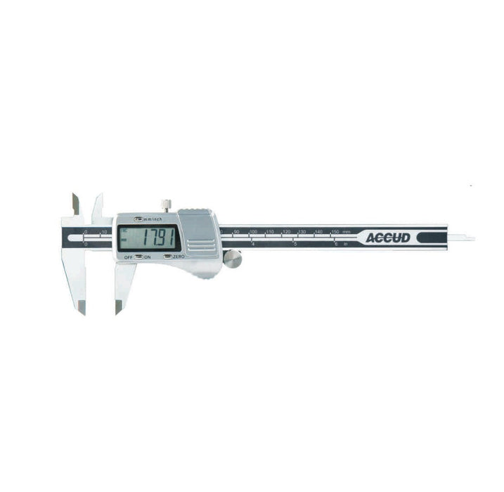 Accud | Vernier Digital Calliper 0-200mm/0-8" Metal Cover