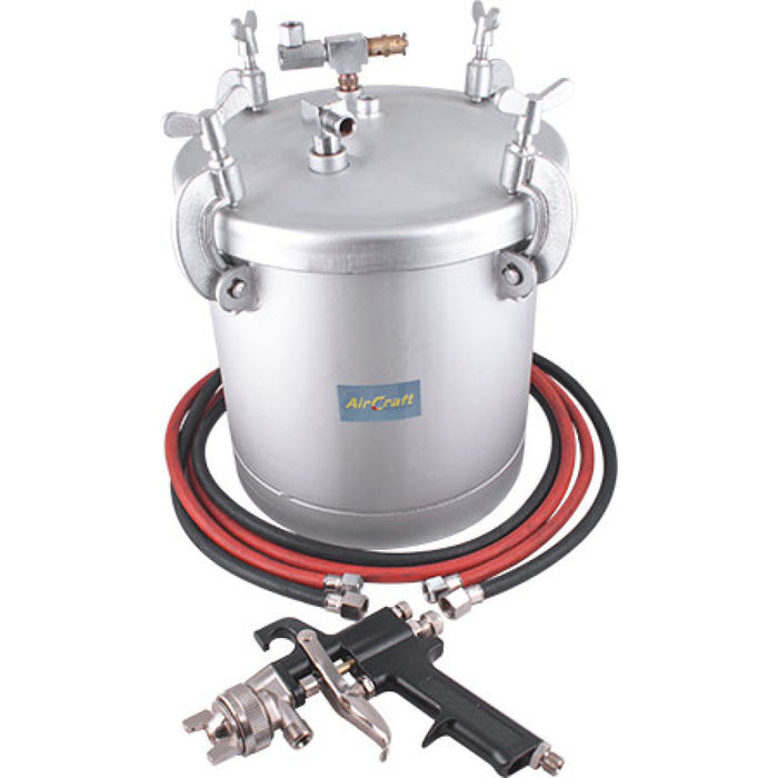 AirCraft | 10l Paint Pot with 2m Hose & Gun No Cup