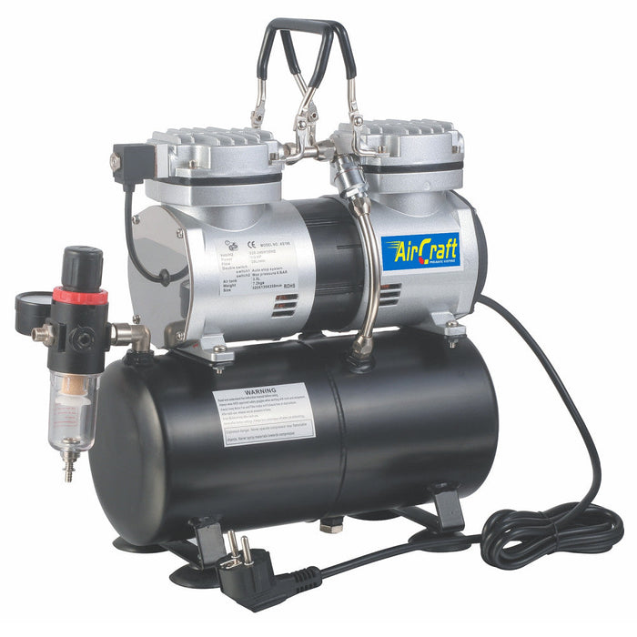 AirCraft | Compressor for Airbrush 2 Cylinder with Tank