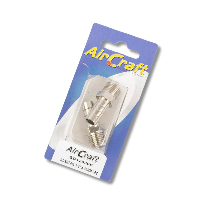 AirCraft | Hosetail 1/4" X 10mm 2Pc