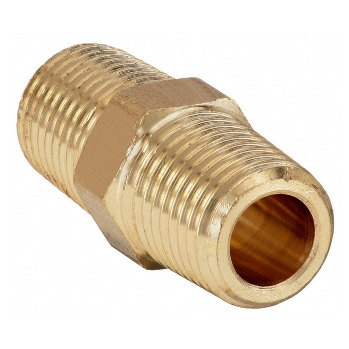 AirCraft | Nipple Brass 3/8"X3/8" M/M