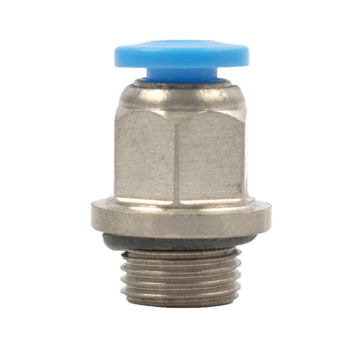 AirCraft | PU Fitting Straight Stud w/O-Ring 4mm-1/8" M