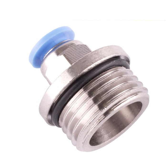 AirCraft | PU Fitting Straight Stud w/O-Ring 6mm-1/2" M