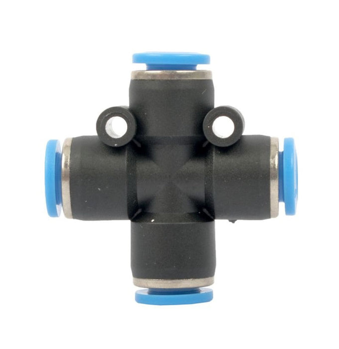 AirCraft | PU Hose Fitting 4 Way Connector 6mm