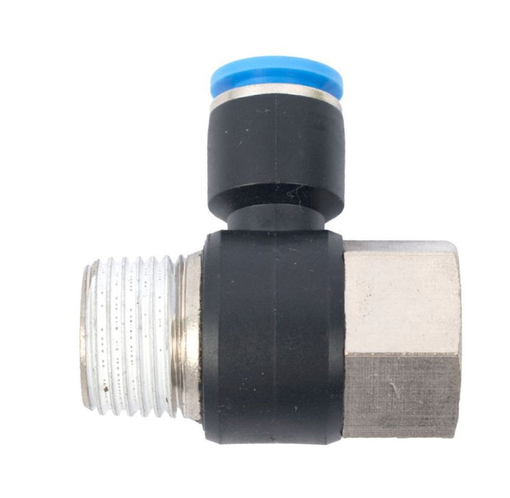 AirCraft | PU Hose Fitting Tee 10mm X 1/2"F X 1/2"M