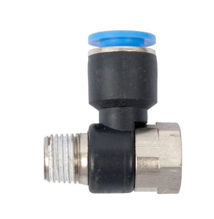 AirCraft | PU Hose Fitting Tee 10mm X 1/4"F X 1/4"M