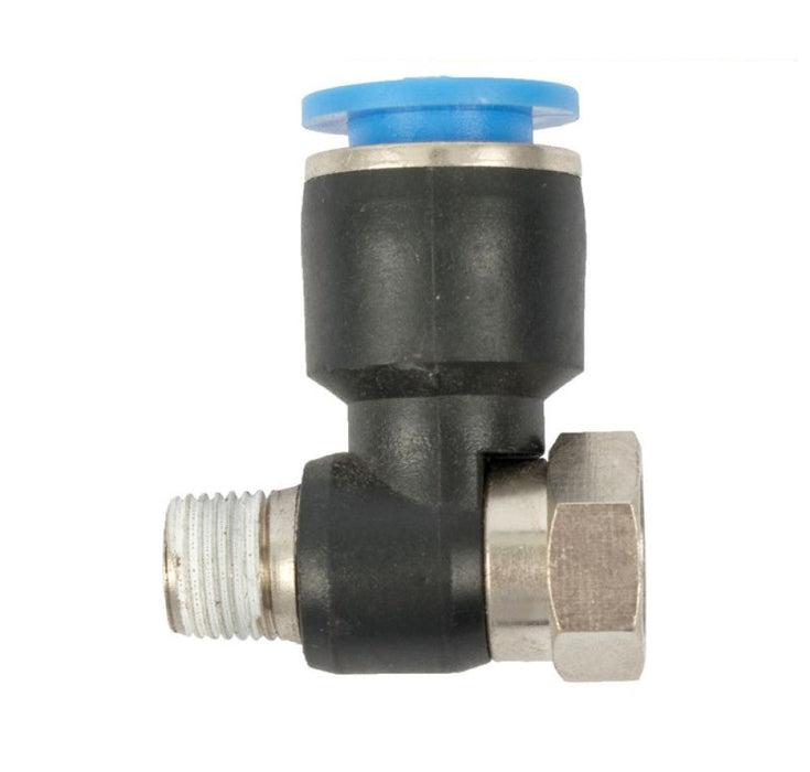 AirCraft | PU Hose Fitting Tee 10mm X 1/8"F X 1/8"M