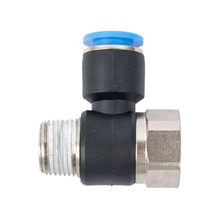 AirCraft | PU Hose Fitting Tee 10mm X 3/8"F X 3/8"M