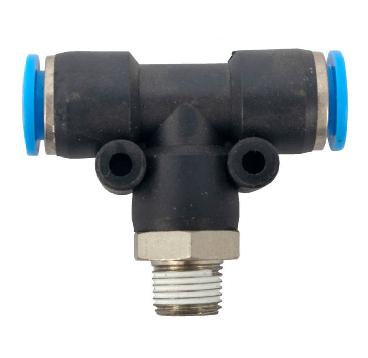 AirCraft | PU Hose Fitting Tee 8mm-1/8" M