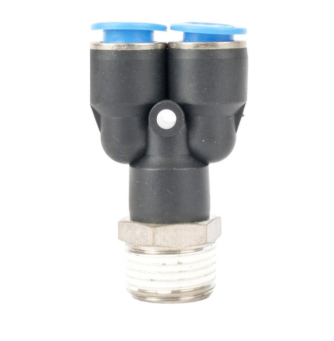 AirCraft | PU Hose Fitting Y Joint 10mm-3/8" M