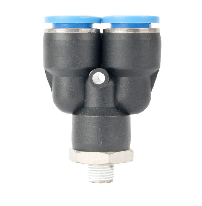 AirCraft | PU Hose Fitting Y Joint 12mm-1/8" M