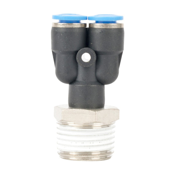 AirCraft | PU Hose Fitting Y Joint 6mm-1/2" M