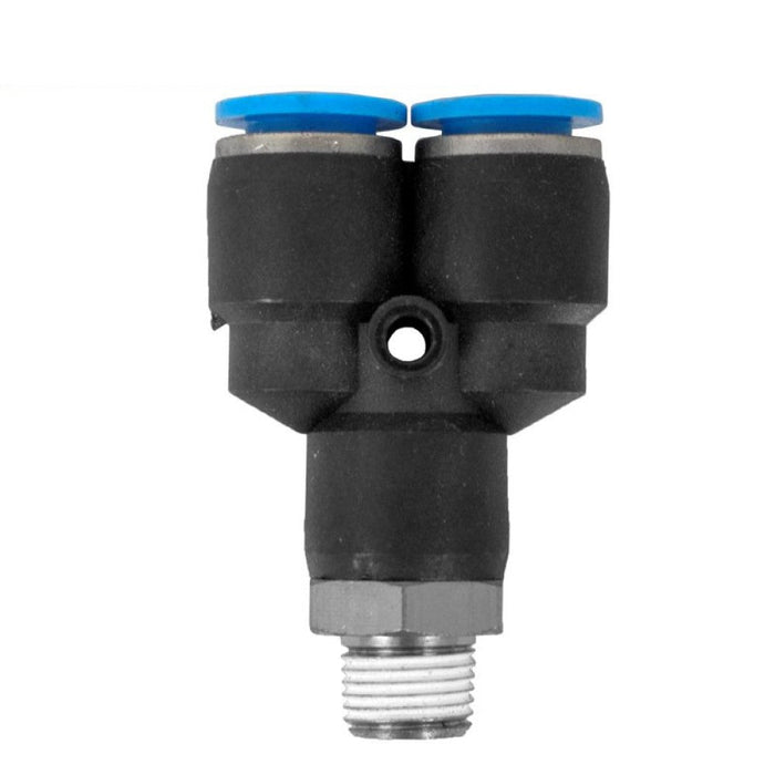 AirCraft | PU Hose Fitting Y Joint 8mm-1/8" M