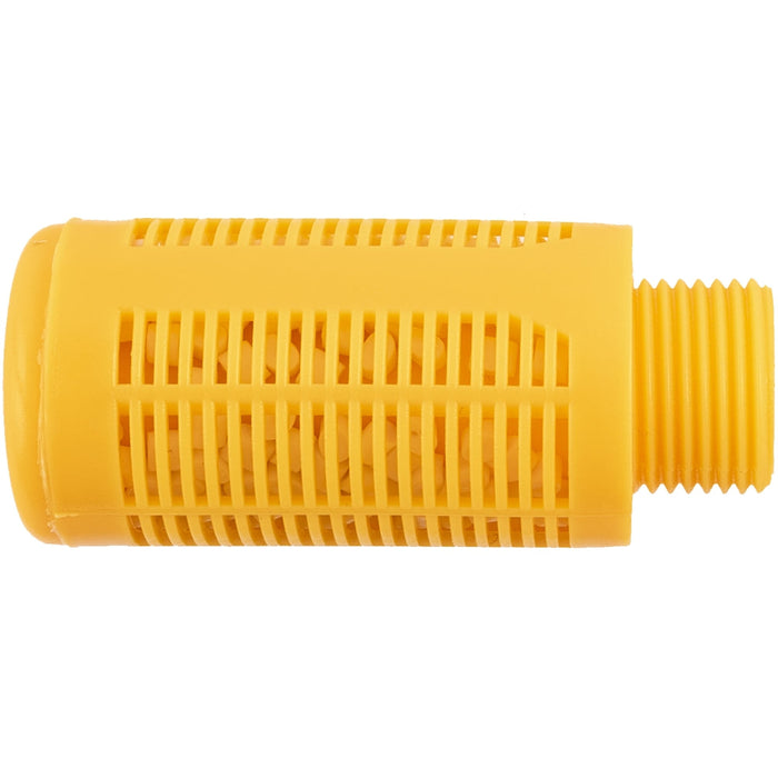 AirCraft | Plastic Breather Silencer 1/2" M Orange