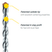 Alpen | SDS-Plus F4 Forte Drill Bits 14X160mm | ALP81714 - BPM Toolcraft
