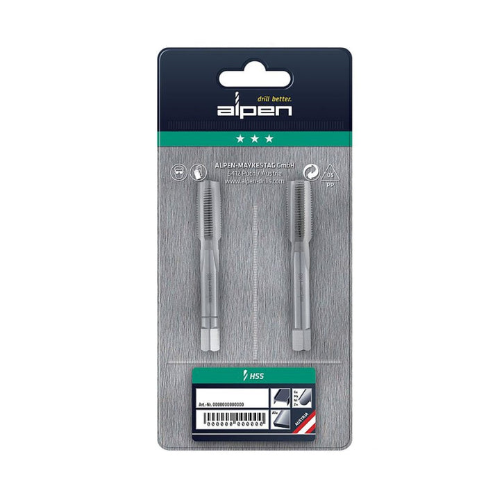 Alpen | Tap Set HSS Imperial G 1/2" Pouched