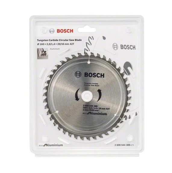 Bosch | Circular Saw Blade 160 x 20mm x 42T Eco for Aluminium - BPM Toolcraft