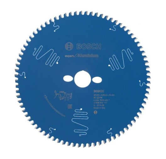 Bosch | Circular Saw Blade 254 x 30mm x 80T Expert for Aluminium - BPM Toolcraft