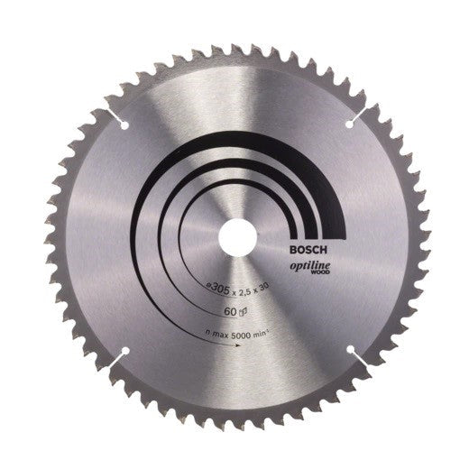 Bosch | Circular Saw Blade 305X30mm 60T Optiline for Wood