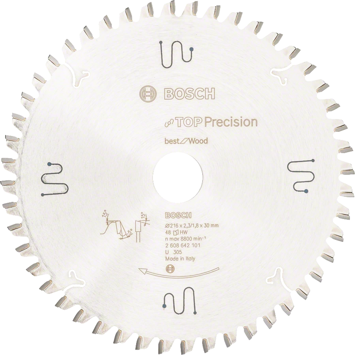 Bosch | Circular Saw Blade BS WO B 216X30mm 48T