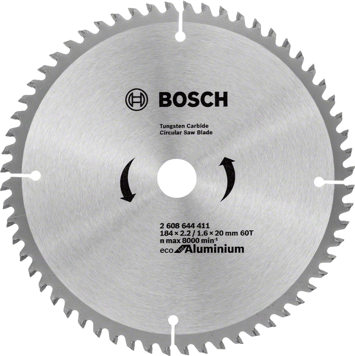 Bosch | Circular Saw Blade EC Al H 184X20mm 60T