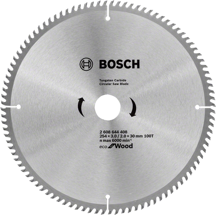 Bosch | Circular Saw Blade EC WO B 254X30mm 100T