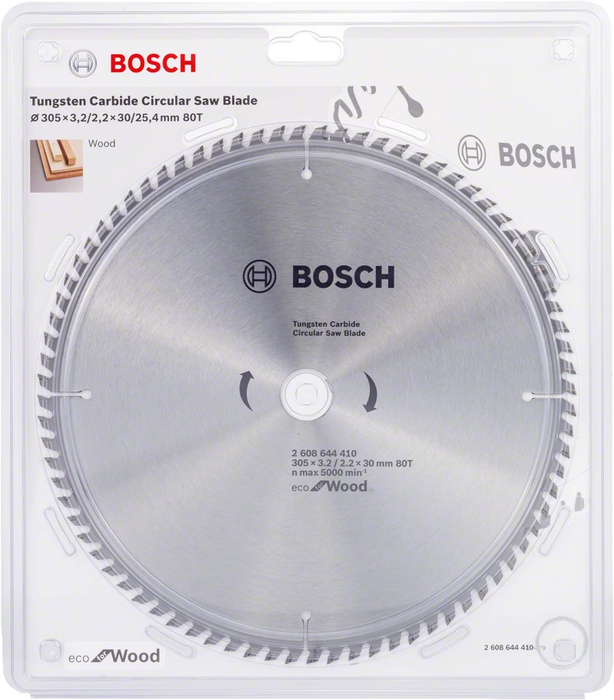 Bosch | Circular Saw Blade EC WO B 305X30mm 80T