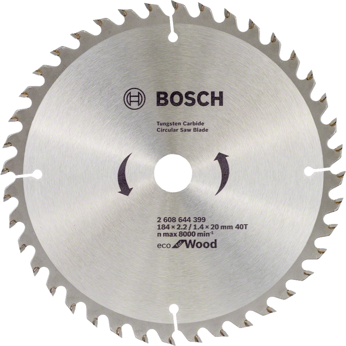 Bosch | Circular Saw Blade EC WO H 184X20mm 40T