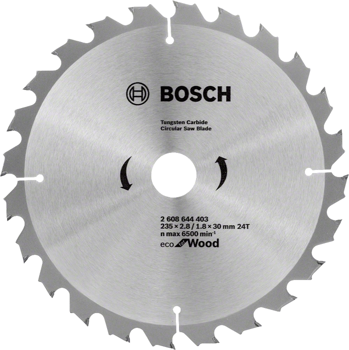 Bosch | Circular Saw Blade EC WO H 235X30mm 24T