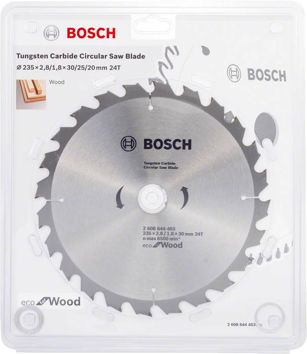 Bosch | Circular Saw Blade EC WO H 235X30mm 24T