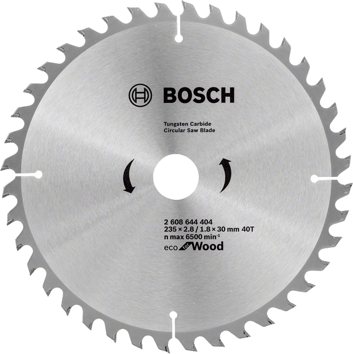 Bosch | Circular Saw Blade EC WO H 235X30mm 40T